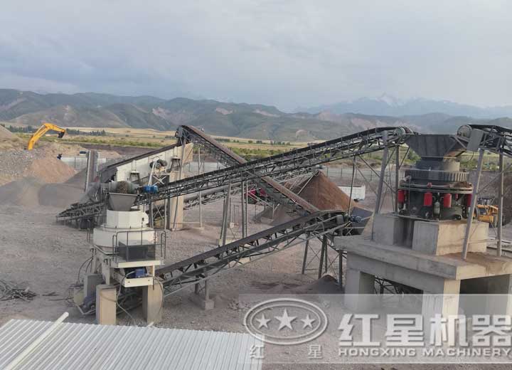 石頭變沙子用戶生產現場，可就近安排現場參觀配置同等設備